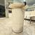 Steel Steel Turntable /Rotating glass, leather dinning table, with 5 4 thumbnail