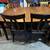 Solid Wood Rustic Standard Height Dining Table Set 11 thumbnail