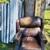 Curb alert!  - queen size mattress and box spring and leather recliner 1 thumbnail