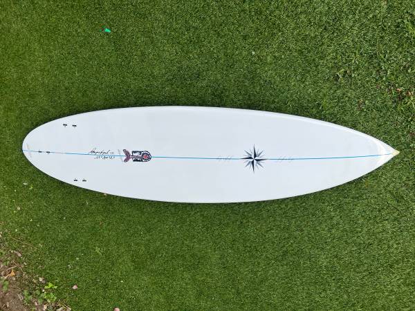 6'3" Wayne Lynch TufLite roundpin stepup Surfboard in Great Condition 1