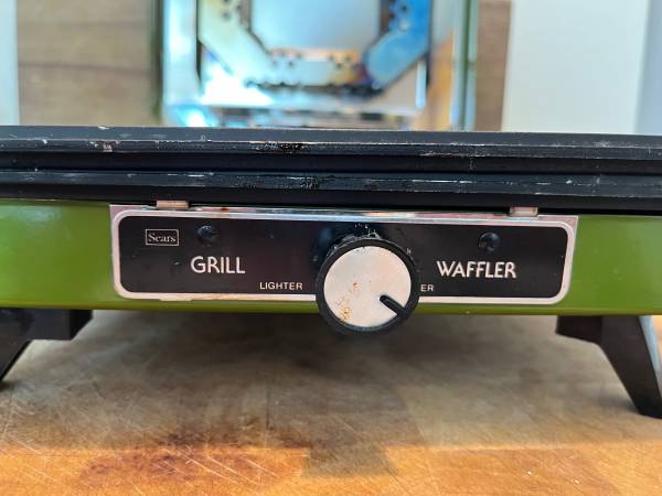 Sears Vintage waffle maker/grill - appliances - by owner - sale