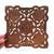Collection of Vintage Carved Wooden Trivets in Various Sizes & Designs 3 thumbnail