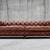 Restoration Hardware RH Leather Kensington Sofa Couch Chesterfield 2 thumbnail