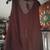 Peace Buttons Sequin Beaded Top XXL 3 thumbnail