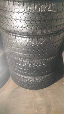 4 used tires 2855022 nittos dura grappler 1