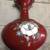 Rare Bronze vase is unique in beautiful red color 2 thumbnail