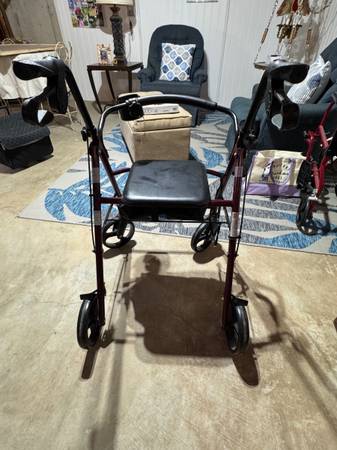 Medline Rollator Walker 1