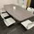 9 colors NEW in Box 8ft Boat Shaped Conference Table w/ power option 2 thumbnail
