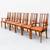 Vintage Mid Century "Brasilia" Walnut Dining Chairs by Broyhill 5 thumbnail