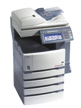 Toshiba e-STUDIO 352 B&W Refurbished MFP Copier Printer 1
