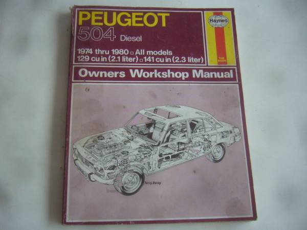 Peugeot 504 Diesel Repair Manual 1