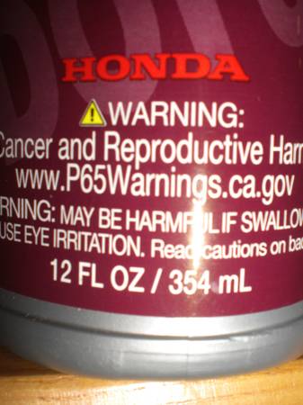 Fluido de frenos, DOT 3, original, "Honda" - $9 (Boston)63438948607233121