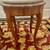 coffee table, TV, white marble hand-carved chairs. Rug- indoor/outdoor 14 thumbnail