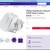 CPAP-Philips Respironics Wisp Nasal Mask Clear Frame Headgear 4 thumbnail
