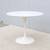 Mid-Century Modern Eero Saarinen for Knoll 36 White Tulip Dining Table 7 thumbnail