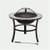 Mosaic firepit with BBQ (BLK) 1 thumbnail