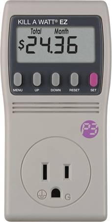 Precise Electricity Use Draw Watts Wattage Monitor Cost Calculator - $30 (Somerville)63471381145857121