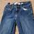 Girls 8 Faded Glory dark blue jeans Lot K 9 thumbnail