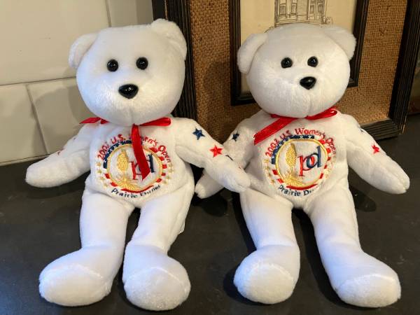 PRAIRIE DUNES 2002 US Womens Open Golf Tournament ~ BEAR Souvenir 1