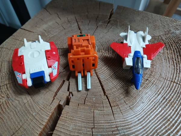 3 GoBots Jet, UFO , Forklift 1