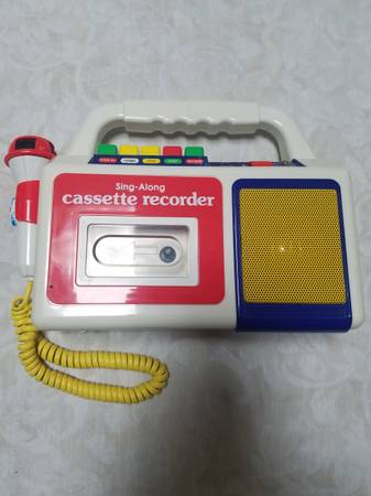 sing along cassette recorder ジャンク Sing-A-Along Cassette Recorder Dual Mic Player *Read | eBay