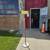 Cool Mid Century Wood and Brass Floor Lamp 3 thumbnail
