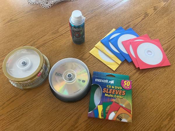 NEW Memorex DVD+ RW 25 pack and more 1