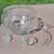 NEW OLD STOCK Indiana Glass CELEBRATION Harvest Grape Punch Bowl Set 2 thumbnail