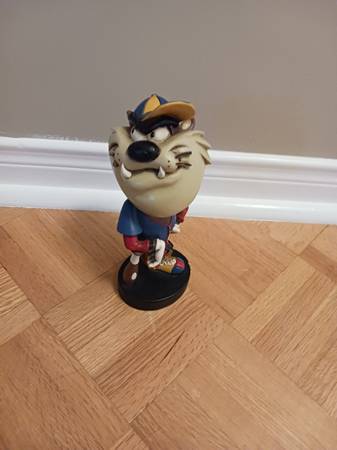 1993 WARNER BROS TASMANIAN DEVIL BASEBALL BOBBLE HEAD 1