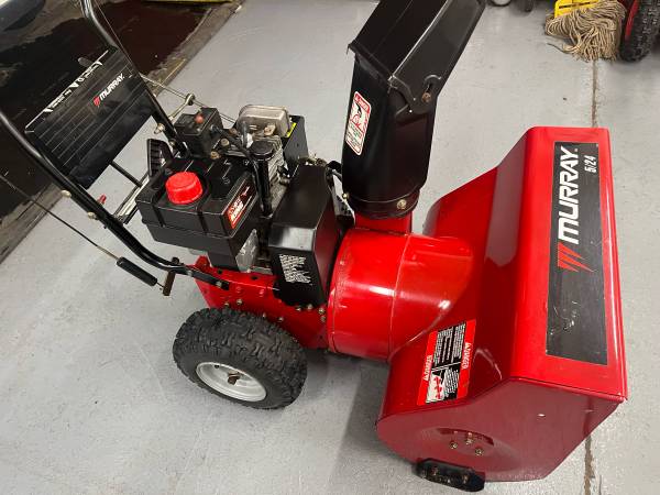 Murray Snowblower electric start 1
