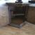 Solid wood end table with double doors 2 thumbnail