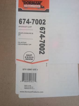 Dpf filter clamps 1