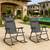 New Set of 2 Heavy Duty Patio Rocking Chair Chair Outdoor Folding Recliner Folda 2 thumbnail