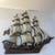 Vintage Mid Century Modern Burwood #289 Large Schooner Ship Wall Art 1 thumbnail