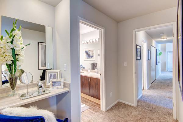 Double Sinks, Wood Burning Fireplace, 1BD 1BA 1