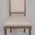 Beige Upholstered Dining Chair w/Wood Legs Set of x4 1 thumbnail