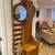 Deco Solid Oak Hall Seat - Asymmetrical Design with Storage 2 thumbnail