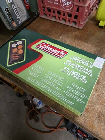 Coleman Griddle (for Camp Stovesw)    NEW, UNUSED 1