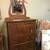 Sale Antique Oak Highboy Chest with Mirror 4 thumbnail