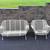 Russell Woodard Sculptura MCM Love Seat and Chair 1 thumbnail
