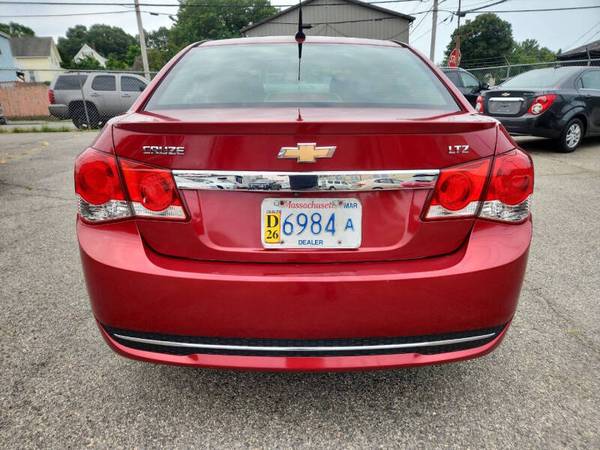 2013 Chevrolet Cruze LTZ con RS *Aprobación de crédito garantizada* - $6,495 (Lowell, MA *www.daveducharmesauto.com*)63437511781377124