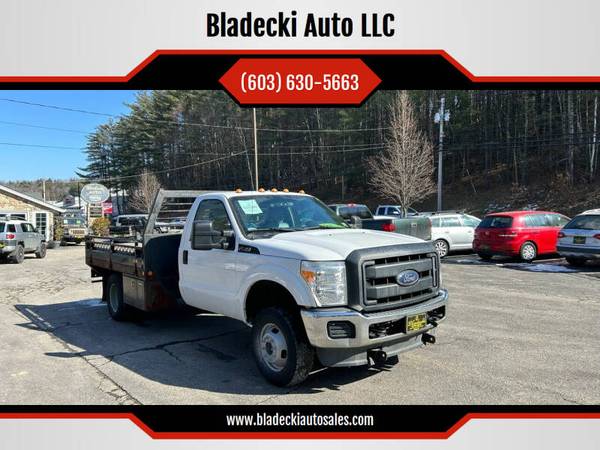 $20,999 2015 Ford F350SD 4x4 Reg. Cab *9.5ft Steel Flat Bed, Only 96k* - $20,999 (Laconia)63622620202113122