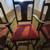Antique Dining Chair Set of 3 4 thumbnail