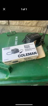 Coleman cooler power supply adaptateur 1
