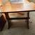 rustic solid wood trestle dining table, 1 thumbnail