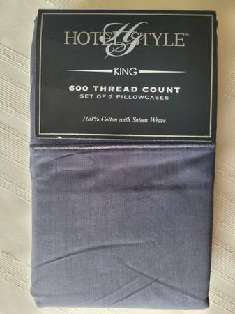 King Pillow Cases 600 Thread Count 1