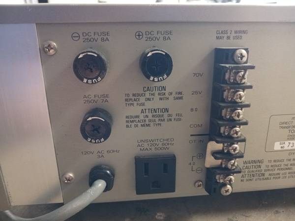 TOA 900 Series Amplifier P-924A Professional - $100 (11224)63470440862337124