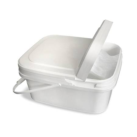 12x New Dry Wipe Bucket With Handle 1