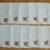 Antique linen & organdy embroidered napkins (12) 2 thumbnail