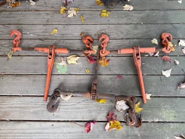 Ratcheting chain binders 1